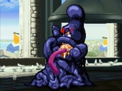 2d blue_eyes blue_hair cum cum_in_pussy cum_inside domination/submission ejaculation_while_penetrated fatal_fury fatal_fury:_city_of_the_wolves female forced forced_sex garou:_mark_of_the_wolves hotaru_futaba interspecies king_of_fighters kof kuromaru_(mugen) loop m.u.g.e.n monster monster_on_female pixel_art rape raped_by_monster raped_by_tentacles raped_female restrained shorter_than_30_seconds snk sound sprite tagme tentacle tentacle_rape tentacle_sex twintails vaginal_penetration video