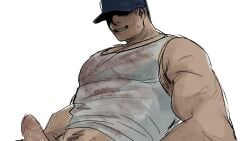 blood_on_clothing blood_on_face blue_flannel_shirt cap daniil_andreevich_kholodov exposed_penis male_only muscular muscular_male official_art original_character pants_down png png_file rape rape_face tagme undressing unzipped_pants veiny_muscles veiny_penis wh4t_1_w0uldnt_d0 white_tank_top