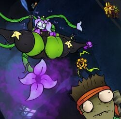1girl 1girls 2026 ass big_ass big_breasts big_butt big_thighs bracelet bracelets breasts cherrymania69 convallaria_pharmacist_(pvz) crossover crossover_cosplay digital_art digital_drawing digital_drawing_(artwork) digital_media digital_media_(artwork) digital_painting_(artwork) dj_arts electronic_arts fingerless_gloves flexible flexible_female flora_fauna flower flower_hair flower_head flower_humanoid flowers footwear full_body fusion fusion_character gloves green_body green_skin hanging high_gloves hourglass_figure hourglass_figured_female huge_ass huge_breasts huge_butt huge_thighs large_ass large_breasts large_butt large_thighs lily_(flower) lily_lovebraids lily_of_alchemy_(pvz) long_gloves looking_down mob_entertainment mob_games object_head overalls plant plant_girl plant_humanoid plants_vs._zombies plants_vs_zombies popcap_games poppy_playtime poppy_playtime_(chapter_5) potion potion_bottle purple_hair purple_shirt purple_shoes pvz short_sleeves smile smiling splits spread_legs star star_(symbol) stockings suspenders sweater tagme tentacle tentacle_hair tentacles thick thick_ass thick_hips thick_legs thick_thighs thigh_highs thighhighs thighs turtleneck turtleneck_sweater viewed_from_below voluptuous wide_hips wristband zombie_(pvz)