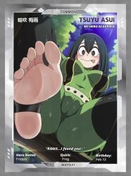 tsuyu asui from boku no hero academia by blue-senpai
