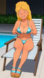 king_of_the_hill luanne_platter ai_generated bikini breasts thighs holding_breasts ready_for_sex