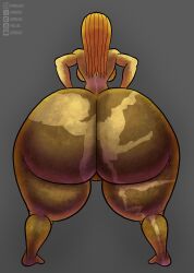 1girls ass ass_bigger_than_head ass_bigger_than_torso ass_focus big_ass bottom_heavy breasts bubble_butt fat_ass featureless_crotch female female_only fertility_goddess gluteal_fold goddess hands_on_hips history huge_ass hyper hyper_ass large_ass massive_ass paulhex rear_view sculpture solo statue statuette thick_ass thick_thighs thunder_thighs venus_of_starcevo wide_hips