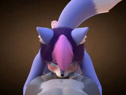 2boys 3d :>= animated anthro balls big_balls big_penis blowjob fat_cock femboy furry gigantic_balls huge_balls ikugo ikugo_(artist) ikugo_(character) male massive_balls oral oral_sex penis pink_hair pov purple_fur purple_hair sucking sucking_penis thick_cock thick_penis two-tone_hair uncircumcised video wolf fat_penis navel