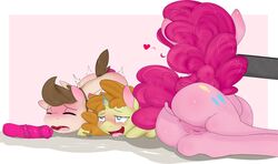 abuse anus blush dildo equine female friendship_is_magic horn horse kryptchild male mammal my_little_pony paddle pegasus pinkie_pie_(mlp) pony pound_cake_(mlp) pumpkin_cake_(mlp) pussy pussy_juice sex_toy spanking straight_hair unicorn wings young