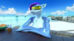 abs anthro argument beach big_breasts big_nipples blue_body bouncing_breasts bowl breast_grab breast_press breast_slap breast_squeeze breasts breasts_squish cloud crossed_arms curvy_figure ear_piercing eyewear female female_focus female_only fish food fruit furniture glass glasses hair hand_on_breast humanoid island jewelry navel_piercing nipple_piercing nipples palm_tree plant pointy_ears presenting presenting_breasts purple_hair radioicetive rock sand sea shark sharp_teeth short_hair short_playtime shorter_than_10_seconds sitting sky slap smile solo squish squished_breasts sunglasses sunlight table tagme talking_to_viewer teeth tongue tongue_piercing tree tropical video voluptuous voluptuous_female water wide_hips wood