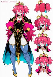 ai_generated female female_only katherine_devereaux kortai novelai original_character princess reference_sheet tagme