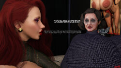 1boy 2girls 3d big_ass big_breasts big_thighs breasts breasts_bigger_than_body breasts_bigger_than_head breasts_bigger_than_torso bubble_butt bust busty chest curvaceous curvy curvy_figure enormous_breasts female giant_breasts giantess gigantic_breasts ginormous_breasts heidi_wolff hips huge_ass huge_breasts humongous_breasts hyper_breasts large_ass large_breasts large_female legs light-skinned_female light_skin macro macro_breasts macrophilia male massive_breasts mature mature_female milf mini_giantess mommy mommy_milkers original original_character plump_breasts professor_vera round_ass slim_waist supert thick thick_hips thick_legs thick_thighs thighs top_heavy vera_(supert) vera_velban voluptuous voluptuous_female waist wide_ass wide_hips wide_thighs