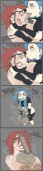 1futa 1girls adultery after_kiss age_difference arcane arcane_jinx arcane_vi balls balls_on_breasts balls_tuft big_areola big_balls big_breasts big_lips big_nipples black_eyebrows blue_eyes blue_hair blush boner braces braid brat bratdom bratty breasts chubby chubby_female comic comic_page comic_strip covered_in_saliva dark_penis darkened_genitalia dialogue embrace embracing english english_text erection eye_bags eyebags eyebrow_slits eyeshadow face_lick face_licking fat_balls female femsub fingerless_gloves freckles freckles_on_breasts freckles_on_face freckles_on_shoulders futa_on_female futadom futanari grabbing_face grabbing_head hairy_balls huge_balls huge_breasts huge_lips imminent_oral imminent_penetration imminent_sex incest intersex jinx_(league_of_legends) jinx_moves_in! large_breasts league_of_legends licking licking_face light-skinned_female light-skinned_futa light_skin little_sister long_penis massive_balls mature mature_female mature_woman milkbuni older_female older_sister older_sister_and_younger_sister penis penis_on_face precum pubic_hair pulling_down_pants red_hair red_lipstick redhead_female restrained revealing_penis rolling_eyes saggy_balls saliva saliva_drip saliva_on_face saliva_string saliva_trail scrotal_raphe scrotum scrotum_flap shaved_side side_view sister_and_sister sisters slobber smile spit spit_trail spitting spitting_on_face steam tattoo text thick thick_eyebrows thick_lips tight_clothing tongue tongue_out twin_braids undressing vi white_woman younger_dom_older_sub younger_futa younger_sister