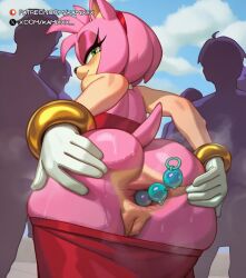 amy rose from sega by kamixxx
