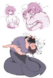 1boy 1boy1girl 1female 1girl1boy 1girls 1human 1male 1monster 2025 2d 2d_(artwork) 2d_artwork 3_arms after_kiss ambiguous_penetration bandaged_arm black_hair blush blushing_female blushing_male breasts breasts_out brown_hair digital digital_art digital_drawing digital_drawing_(artwork) digital_media digital_media_(artwork) duo duo_focus ear_fins female female/male female_human fish_tail gills gills_on_chest gloomy_18 groping_breast heart human human_female implied_penetration male male/female male_and_female_focus medium_breasts merfolk merman moaning moaning_in_pleasure monster monster_male multi_arm multi_limb naked nipples nonhuman_male_on_human_female nude oc oc_character oc_x_canon ocxcanon one_color_background original_character pressure_(roblox) roblox roblox_game saliva_string scars sebastian_solace serpentine short_hair shoulder_bite solid_color_background steamy_breath straight tail_fin touching_breast twitter_username watermark white_background
