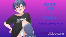 1boy audio bad_boy bad_voice_acting black_shirt blue_eyes blue_hair blue_socks bulge cant_hold_it counting cumming cumming_together debussy_asmr dirty_talk dirty_talking english_voice_acting erect_penis erecting_penis erection feeling_good femboy femboy_gooning femboy_only getting_erect getting_hard getting_horny glasses good_boy horny instructing jerk_off_instructions jerking_off joi licking male mp4 naughty_boy nipples oh_god oversized_shirt penis precum real_person rubbing rubbing_bulge rubbing_crotch rubbing_nipples rubbing_underwear sound sound_only_video stiff_nipples stroking stroking_cock stroking_penis talking_dirty talking_to_viewer turned_on up_and_down video voice_acted whispering white_underwear