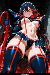 matoi ryuuko from kill la kill by mr face