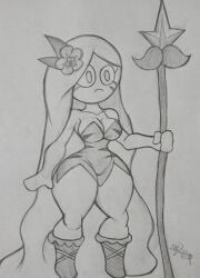 tiger lily cookie from cookie run by mrdrezq