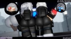 2025 2girl 2girls 3d armor armored armored_female ass ass_focus backpack barrier big_ass big_butt blue_armor blush blushing boots booty booty_focus butt_crack butt_crack_outline butt_focus butts_together butts_touching dated decaying_winter device discord_tag edit edited english_text eru_scout_(decaying_winter) eyebrow eyebrows eyebrows_visible_through_hair female female_only fingerless_gloves glasses glove gloves holster huge_ass huge_booty huge_butt kaylee_(caffinatedbuns) lamppost leg_holster letterbox letterboxed light_blush lightpost made_using_roblox moon moonlight moosty outside respirator roblox roblox_game roblox_studio robloxian scarf self_upload shirose_"noseau"_schnee shoes shoes_on shooting_glasses skin_tight skin_tight_outfit skin_tight_suit snow snowing snowing_outside socks streetlight text tree trees visor watermark white_hair white_hair_female wiggle wiggle_lines wink winking wobble yellow_eyes yellow_eyes_female