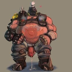 roadhog from overwatch by kazhijun
