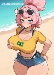 janet (brawl stars) from brawl stars by lumilover222