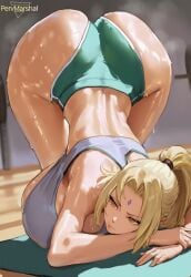 tsunade from naruto by marshalperv