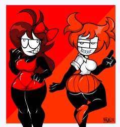 d-side girlfriend from fnf mods by mrdrezq