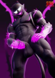 meowscles (fortnite) from epic games by shachath3d