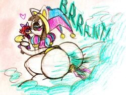 jax (the amazing digital circus) from deviantart by charygem