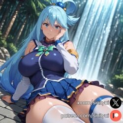 aqua (konosuba) from kono subarashii sekai ni shukufuku wo! by sinity