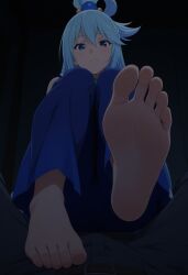 aqua (konosuba) from kono subarashii sekai ni shukufuku wo!