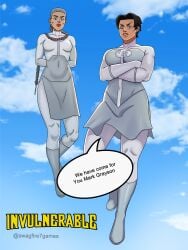 anissa anissa_(invincible) big_breasts breasts female invincible invincible_(tv_series) superhero superheroine swagfiregames thula viltrumite viltrumite_uniform