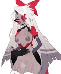 vaggie (hazbin hotel) from hazbin hotel by eloehhl