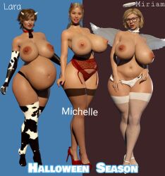 michelle lam from halloween by argen123
