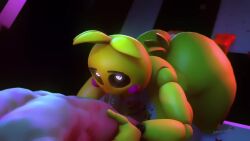 1girls 3d animated ass bib big_ass big_breasts blowjob breasts chicken chicken_girl deepthroat fellatio female five_nights_at_freddy's five_nights_at_freddy's_2 furry huge_ass human looking_at_viewer male oral penis redraven52 sex shorter_than_10_seconds sound straight sucking sucking_penis tagme tail thick_thighs thighs toy_chica_(fnaf) toy_chica_(love_taste) video white_pupils yellow_body