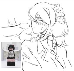 1boy 1girls clothing dick female ghostbacon male penis reference_image roblox roblox_avatar robloxian self_upload sketch tagme