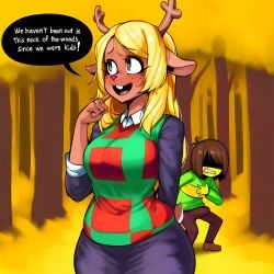 kris (deltarune) from deltarune by donbeboys
