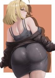 anis (nikke) from goddess of victory: nikke by small chair (xiaosaiyi33818)