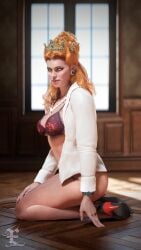 anna henrietta from cd projekt red by xieangel