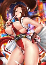 mai shiranui from fatal fury by cyicheng