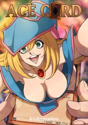 dark magician girl from yu-gi-oh! by kinkymation