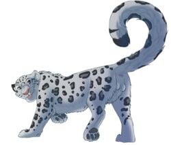 1boy anthro balls feline feral fur kieran kieran_(kierish) leopard malaika4 male male_only mammal snow_leopard solo