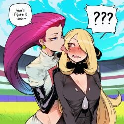 Cynthia (Pokemon) Rule 34 Image