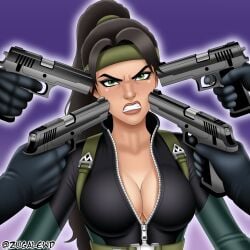 Redline Surrounded By Guns (Meme) Rule 34 Image