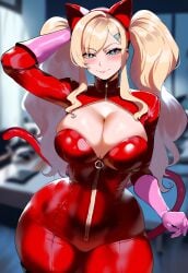 ai_generated ann_takamaki ass ass_focus big_ass big_breasts big_butt big_thighs dijiai focus from_front_position front_view hourglass_figure looking_at_viewer nsfw persona persona_5 round_ass round_butt thick thick_ass thick_butt thick_legs thick_thighs thighs wide_hips