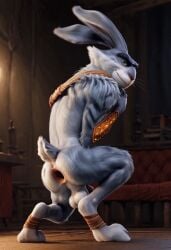 anus balls bunnymund dreamworks easter_bunny easter_bunny_(rise_of_the_guardians) furry gaping_anus paramount_pictures penis rise_of_the_guardians yiff