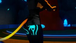 furry furry_tail fursona jackal latex latex_ass penis tattoos vrchat vrchat_avatar