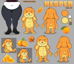 annoying_orange big_ass big_penis bubble_butt chipchell furry hesper_(chipchell) huge_ass orange_(annoying_orange) penis thick_thighs wide_hips