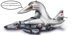 aircraft airplane humor inanimate rockwell_b-1_lancer snowll tu-160