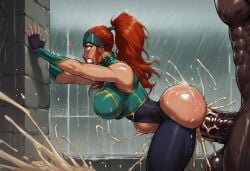 ai_generated aquaman_(series) cum_in_pussy cum_in_pussy cum_inside dark-skinned_male dc dc_comics dcamu doggy_style doggy_style excessive_cum huge_cock hyper_penis justice_league:_throne_of_atlantis mera stomach_bulge superheroine vaginal_penetration vaginal_penetration will_of_ai