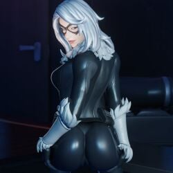 1girls 2024 3d 3d_(artwork) alternate_version_available ass big_ass black_cat_(fortnite) black_cat_(marvel) blender bubble_ass bubble_butt cameltoe epic_games felicia_hardy female female_focus female_only fortnite fortnite:_battle_royale hi_res highres jtopau jumpsuit light-skinned_female light_skin looking_at_viewer looking_back marvel marvel_comics mask masked masked_female pose posing presenting presenting_ass pussy pussy_lips smile smirking solo solo_focus spider-man_(series) standing suit thick_ass vagina watermark white_hair