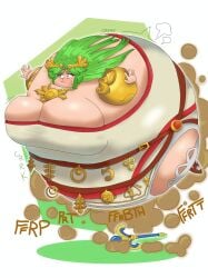 palutena kid_icarus kid_icarus_uprising fart bbw inflation alternate_version_available tagme fart_fetish fart_cloud