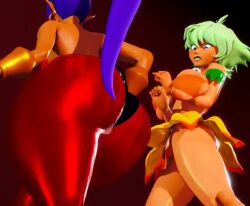 2girls 3d 3d_animation 3d_model animated ass ass_envy big_ass big_butt earrings fat_ass female female_only genie_girl honey_select huge_ass huge_butt jealous jealous_female jealous_look jealousy jungle_de_ikou mii_(jungle_de_ikou) pointy_ears prevence purple_hair shantae shantae_(character) short_playtime staring staring_at_ass tagme tan_body tan_skin thick_ass thick_thighs video walk_cycle walking wayforward wobble wobbling wobbling_ass