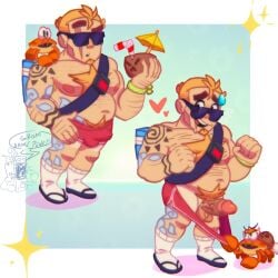 grom (brawl stars) from brawl stars by rickraronsfw