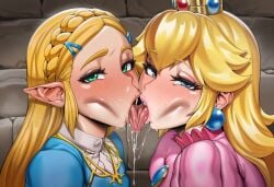 princess peach from breath of the wild by plainvirgo